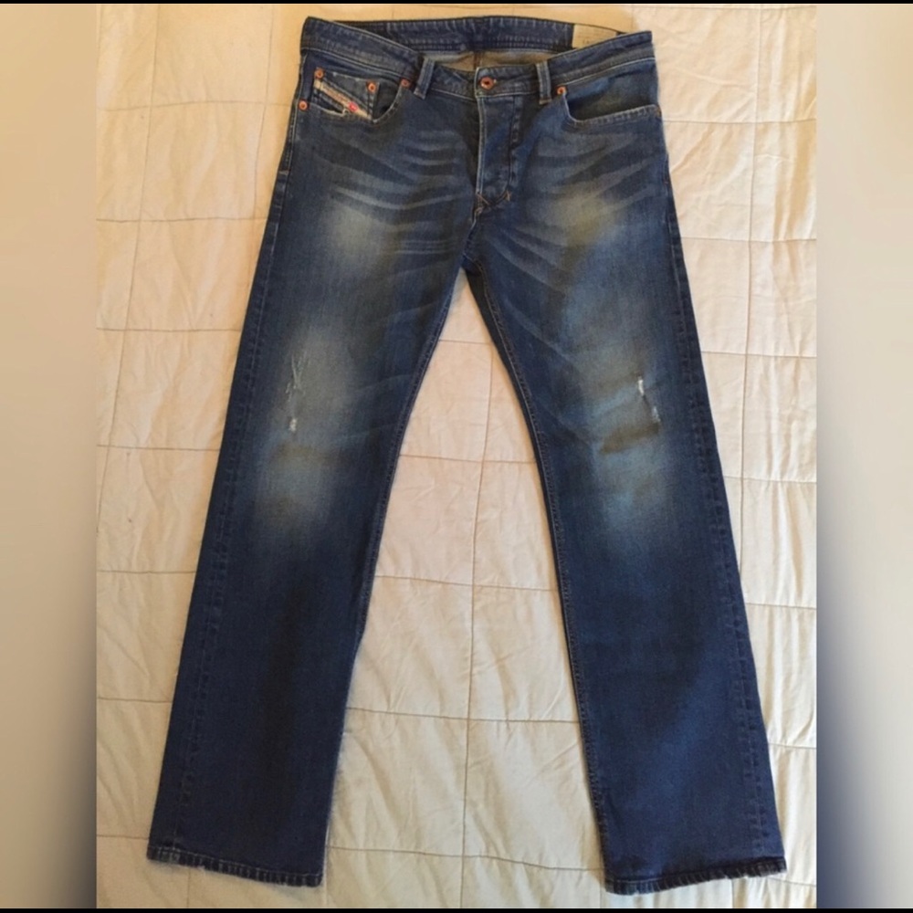Diesel Larkee Jeans Straight Leg 34 Regular